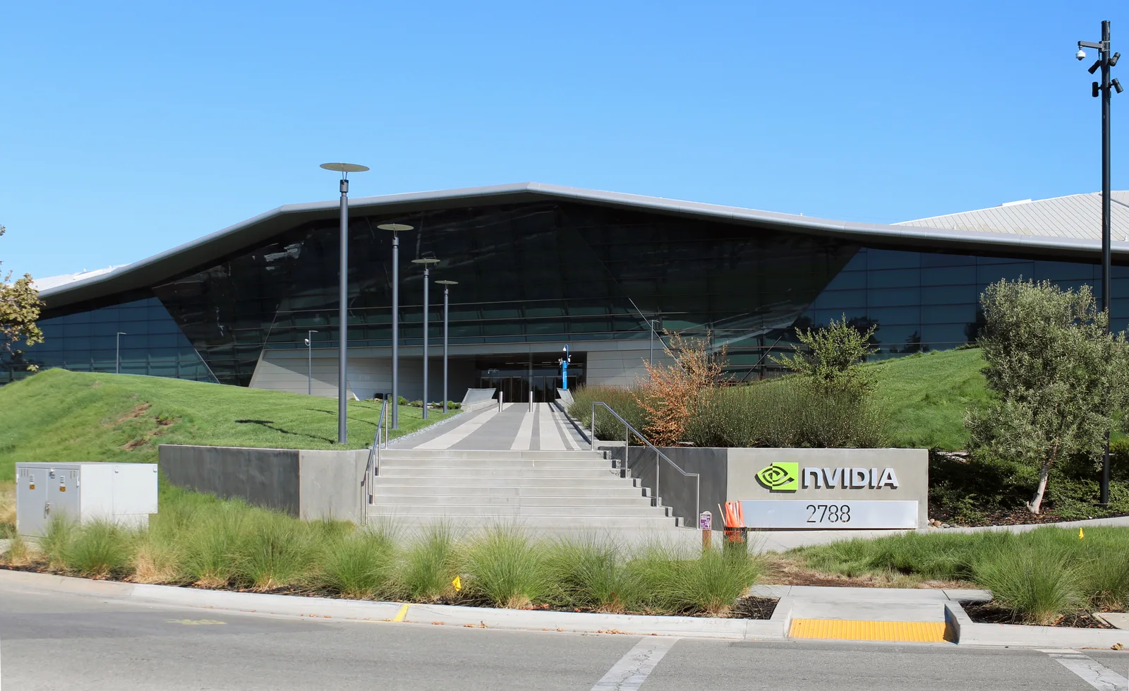 Nvidia headquarters in Santa Clara, California.